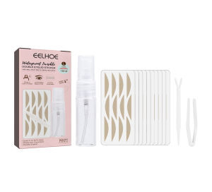 EELHOE 10PCS Lace without scar double eyelid patch natural scarless inner double puffy eyes non-glue lace double eyelid patch