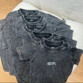 Atipashop - BABY FADE T-SHIRT เสื้อยืดเด็ก สีฟอกเฟด ปักโลโก้ Atipa. 