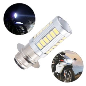 WAPKTY Accessories 5730 33smd H6 BA20D Motor Bike Light Led Bulb Motorcycle Headlight