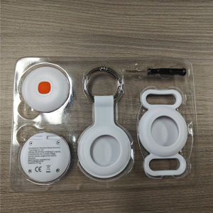 Wesolvet Waterproof Smart Tracker - Google Find Hub GFN Certified IP67 Anti-Lost Pet Finder Perfect for Pet Collar Keys Wallet Bags Samsung Xiaomi OPPO Realme Android Battery Lasts Up to 1 Year