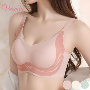 【SingaBralette】 Small Chest Push Up Bra Women Seamless Anti-Sagging Wireless Jelly Soft Support Bra Breathable Comfort Lingerie 背心式内衣