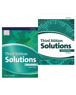 Sách - Solutions Elementary 3rd Students Book & Workbook