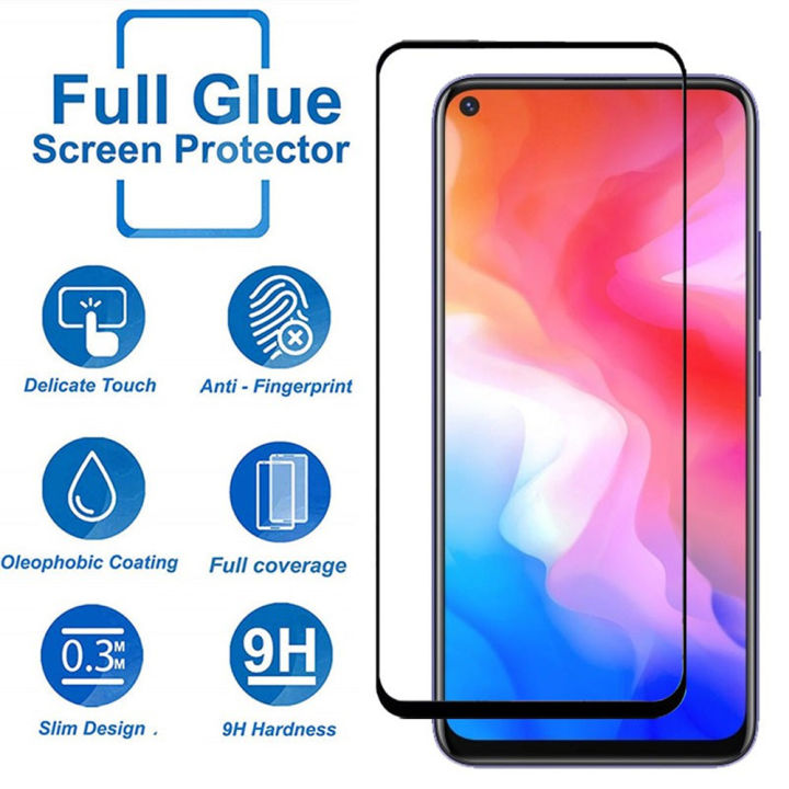 thumbnail image 2 of Tempered Glass Screen Protector For LG Velvet – Full Cover Gorilla Glass 2 of 5