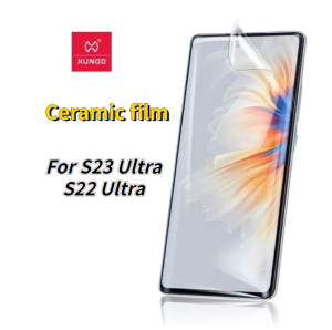 SAM S24 Ultra / S22 Ultra / S23 Ultra XUNDD Hydrogel Ceramic FULL Curved Screen Protector