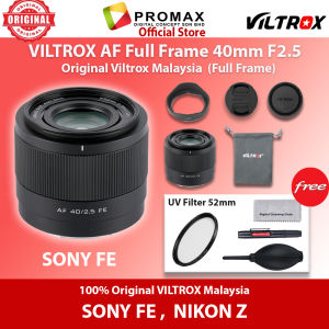 Viltrox AF 40mm F2.5 Air Full-Frame Lens for Sony FE  Nikon Z Mount (100% Original Viltrox Malaysia)
