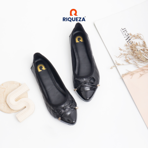 Riqueza SALVIA Sepatu Flat Shoes Wanita Flatshoes Balet Pita Quilted