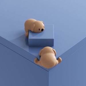 1pcs Cute Animal Shape Silicone Table Corner Protector Kids Furniture Edge Protection Corner Guards