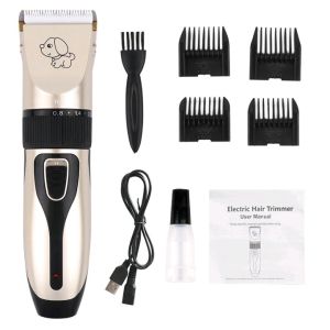 Tông đơ cạo cắt lông cho chó mèo Hàng Full Box - Kèm 7 phụ kiện - Bảo hành uy tín