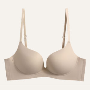 INTIMA New One-Piece Seamless Beautiful Back Bra For Women Adult Womens Regular Bra Wireless Small Breasts Push Up Underwear Anti-sagging Comfortable Bralette Lingerie
