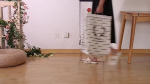 LZD  Iron Frame Folding Clothes Storage Basket Dirty Clothes Basket Cotton Linen Laundry Basket Toy Storage Bucket Fabric Direct Sales