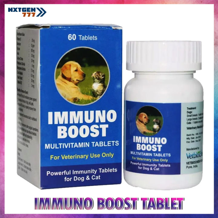 Immuno Boost Multivitamins Powerful Immunity for Dog & Cat Tablet