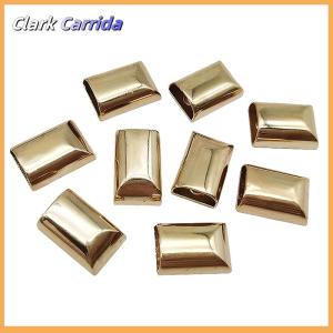 [Clark Carrida] 10pcs kim loại dây kéo Stopper dây kéo đuôi Clip dừng ĐUÔI CẮM đầu với vít DIY may da phần cứng thủ công
