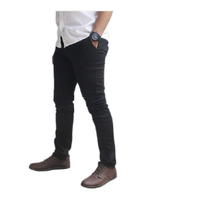 CELANA PANJANG PRIA PINGGANG KARET BAHAN MELAR