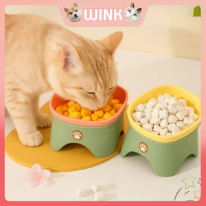 Raised Pet Bowl Cat Bowl Dog Bowl Anti Spill Anti Slip Removable ABS Easy Clean Sulit Matibay Feeding