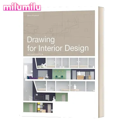 Milu Drawing For Interior Design Second Edition Original English Books