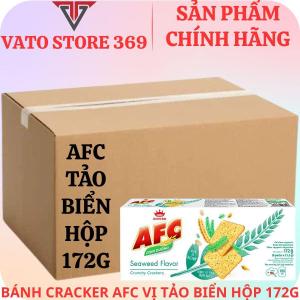 Bánh cracker AFC vị tảo biển hộp 172g