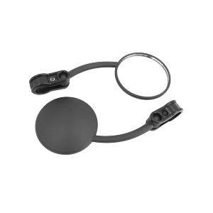 Motorcycle Handlebar Rear View Mirrors Round HD Lens Clip-On Retro Style Universal Fit for Yamaha/Honda/Cruiser Motorcycles