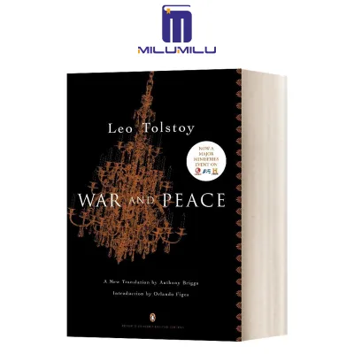 War and Peace (Penguin Classics Deluxe Edition) Paperback – Deckle Edge by Leo Tolstoy Original English Books