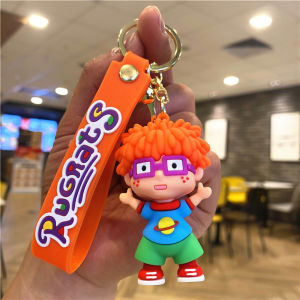 Gantungan Kunci Rugrats Keychain Karakter Kartun Angelica Tommy Chuckie Pickles