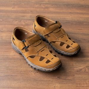 Sepatu Sandal Pria Breathable Like Fisherman MLG05 Sandal Kulit