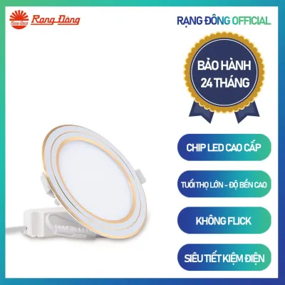Đèn LED Panel Tròn đổi màu 135/12W Rạng Đông