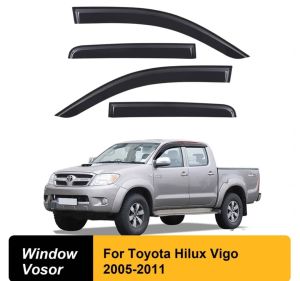 Toyota Hilux Vigo Revo Door Visor Injection Window Air Press