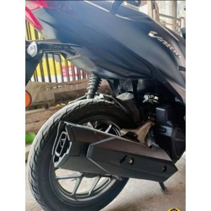PROMO Paket Komplit Cover Knalpot Vario 125/150 New + Corong Knalpot + 2Pcs Baut Bahan Anti Pecah