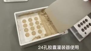 Size 000# 1 0 00 handmade 24-hole capsule filling plate capsule shell powder filling artifact household DIY capsules Manual capsule filler 胶囊充填板 手工24孔胶囊填充板胶囊外壳粉末填充神器家居DIY胶囊手动胶囊填充器