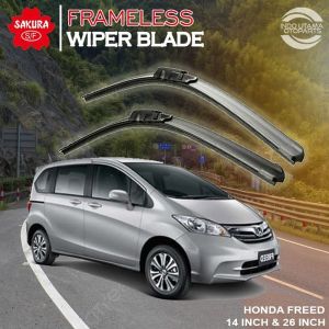 Wiper Frameless Freed Karet Kaca Mobil SAKURA