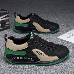 Sportswear Shop รองเท้าผู้ชาย รองเท้าผ้าใบทรงเตี้ย รองเท้าลําลองพื้นนุ่ม รองเท้าผ้าใบนักเรียน