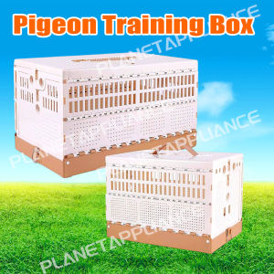 Foldable training box for pigeon Portable T box Plastic folding cage for pigeon