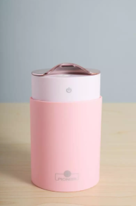PIONIER Mini Aroma Diffuser/Humidifier (Portable) with USB Fan & USB LED Light