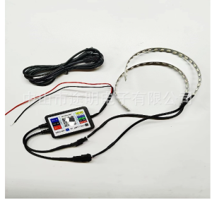 Lampu led devil/demon eye/demon rgb/koneksi bluetooth