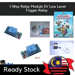 Ready Stock 1-way relay module 5V low level trigger relay expansion board