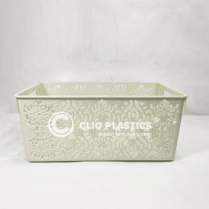keranjang plastik CLIO Quattro 8363 Tempat Penyimpanan Mie Isi 6pcs