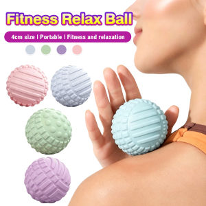 Onisa 4cm Mini Fitness Relax Ball TPR Portable Yoga Fitness Accessory 1Pc