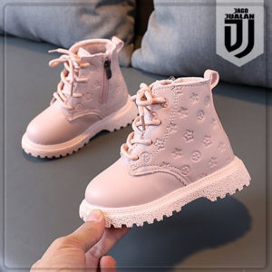 Sepatu Boots Tali Resleting Anak usia 1 2 3 4 5 tahun / Sepatu Boots Fashion Anak Laki Laki Perempuan Motif Star / Sepatu Boots Pantofel Anak Balita Cowok Cewek Sporty / Sepatu Gunung Boots Anak Wanita Pria Motif Bintang Embos / Sepatu Anak Boots Trendy