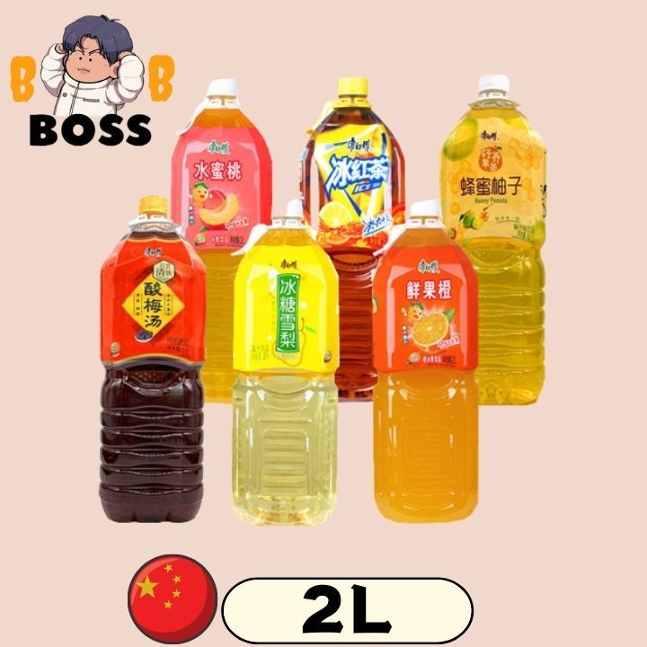 康师傅 饮料系列 冰红茶/冰糖雪梨 2Litre Kang Shi Fu Drinks Series Crystal Sugar Pear