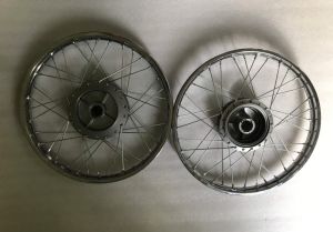 Căm đùm niềng -vành nan sắt thắng đùm(phanh cơ) bản 1.2 và 1.4*17 cho dòng xe Yamaha Sirius Jupiter Taurus gắn zin không chế cháo theo xe