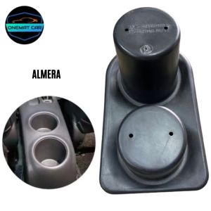 NISSAN ALMERA 2012-2019 / LIVINA X-GEAR 2006-2021 Arm Rest Armrest 7 USB Double Layer Adjustable Arm Rest Consoles Box Drink Holder Storage Compartment USB ARMREST