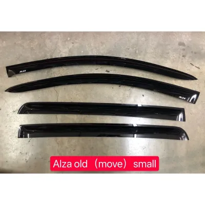 (4 PCS) Move Air Press Window Door Visor For Perodua Alza