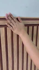 3M*45CM Wall Sticker Imitation Wood Wallpaper Waterproof Self Adhesive Wood Grain Decorative Sticker PAZU