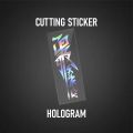 Cutting Stiker Kanji Jepang Katana Power Sticker Aksesoris Motor Warna Solid Vinyl Hologram Gold Putih Hitam Stiker Body Motor Dan Helm. 