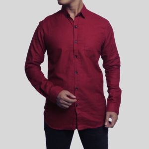 ✅[TERBARU] Kemeja Cowok polos lengan panjang slimfit hem pria kantor hitam navy putih