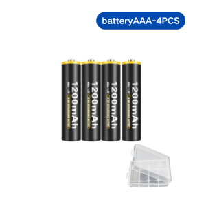 PUANTES AA/AAA USB 4-slot LCD charger TYPE-C matched with 3A/2A rechargeable batteries