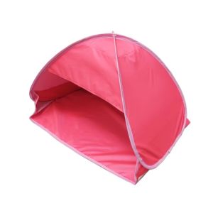 OOG Windproof Mini Portable Sun Shelter Sand Proof Automatic Opening Dog Beach Tent Lazy Tent Storage Bag Mini Sun Shelter Outdoor Use