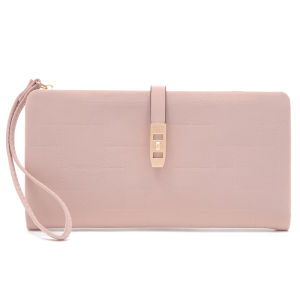 New Women Long Wallet High Capacity Soft Leather Wallet Coin Purse