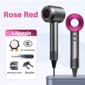 【10 Year Warranty】3800W High-Speed Hair Dryer 3Pin Quick Dry 20 Billion Ions Negative Hot Cold Air Adjustable Wind Low Noise Supersonic吹风筒