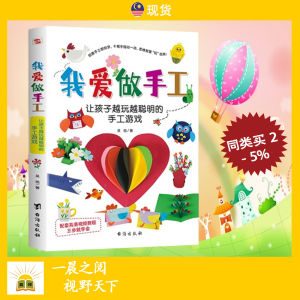 我爱做手工 让孩子越玩越聪明的手工游戏 儿童 手工书art craft