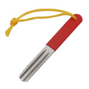 CAEWE Outdoor Fish Accessories Single Groove Double Groove Fish Hook Groove Fishing Tool Fishook Sharpening Grinding Hook Fishing Hook Hone Fishing Hook Sharpener